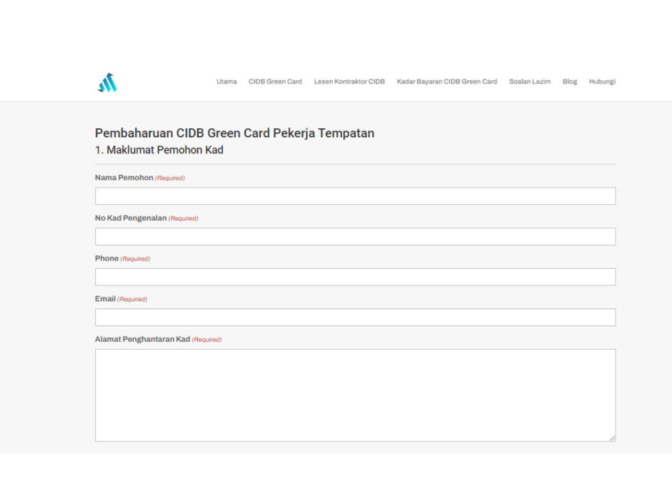 CIDB Green Card Renewal 5 Easy Steps
